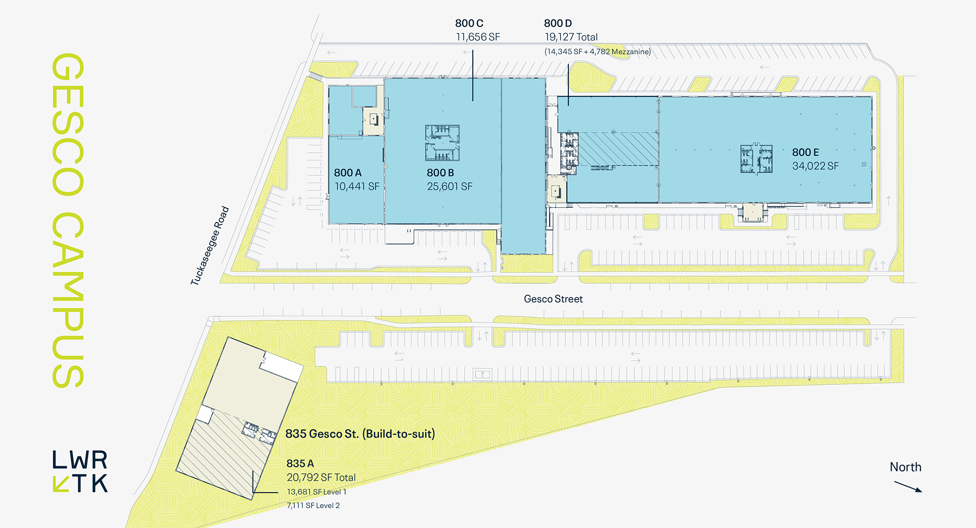 Lower Tuck: Gesco Street Campus